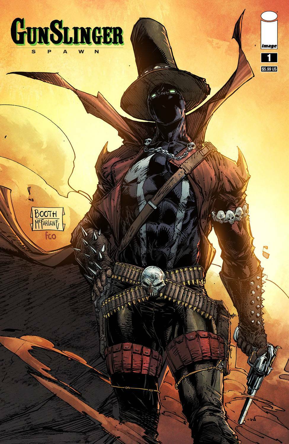 Gunslinger Spawn #1 Cover A B C D E F G Variant Set Options Image Comics NM