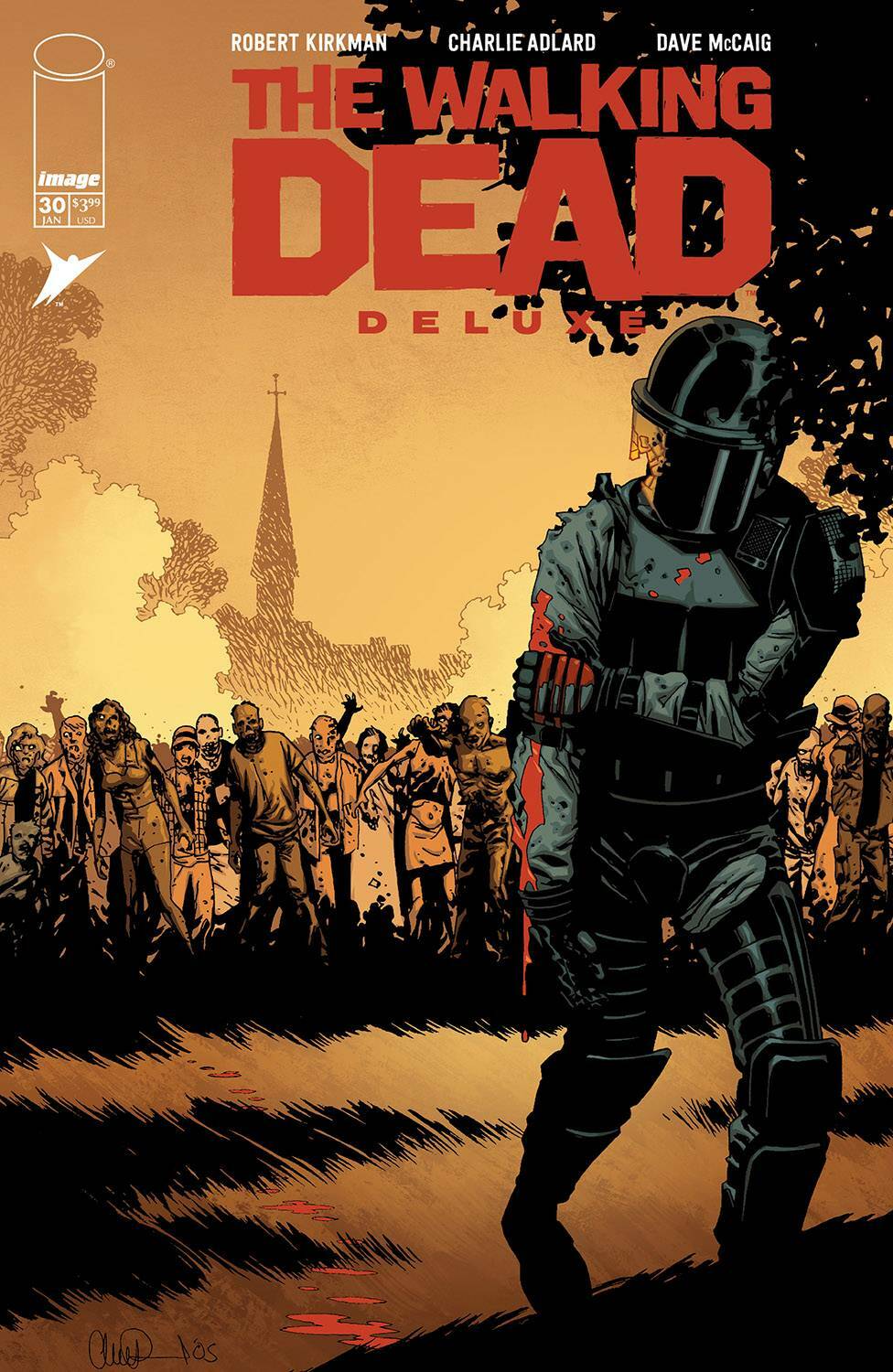 Walking Dead Deluxe #30 Cover A B C Variant Set Options NM