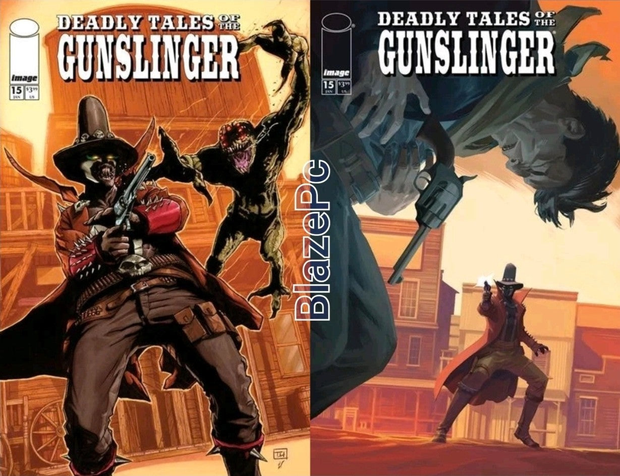 Deadly Tales of Gunslinger Spawn #15 A B Variant Set Options Image Presale 6/17