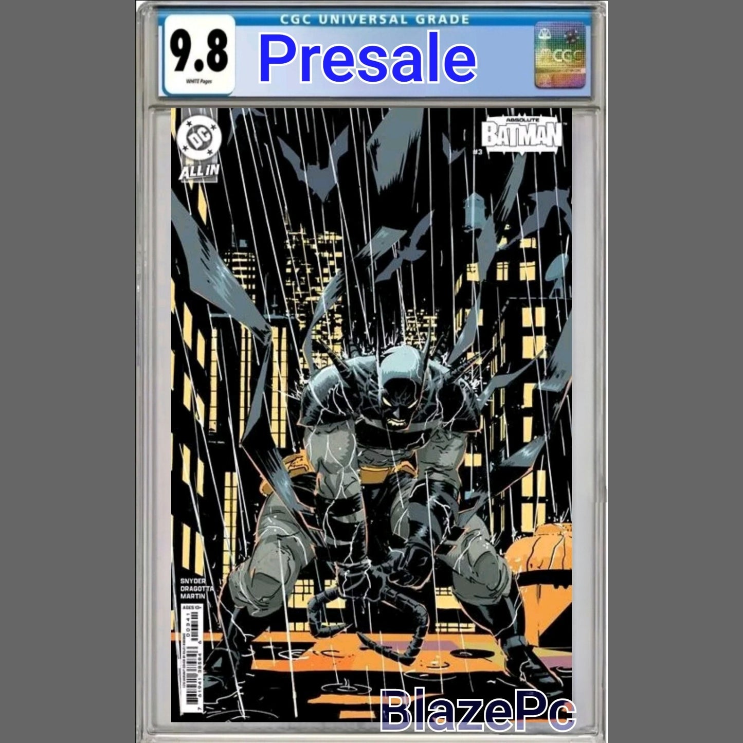 Absolute Batman #3 CGC 9.8 1:25 Riley Rossmo Variant DC 2024 PRESALE