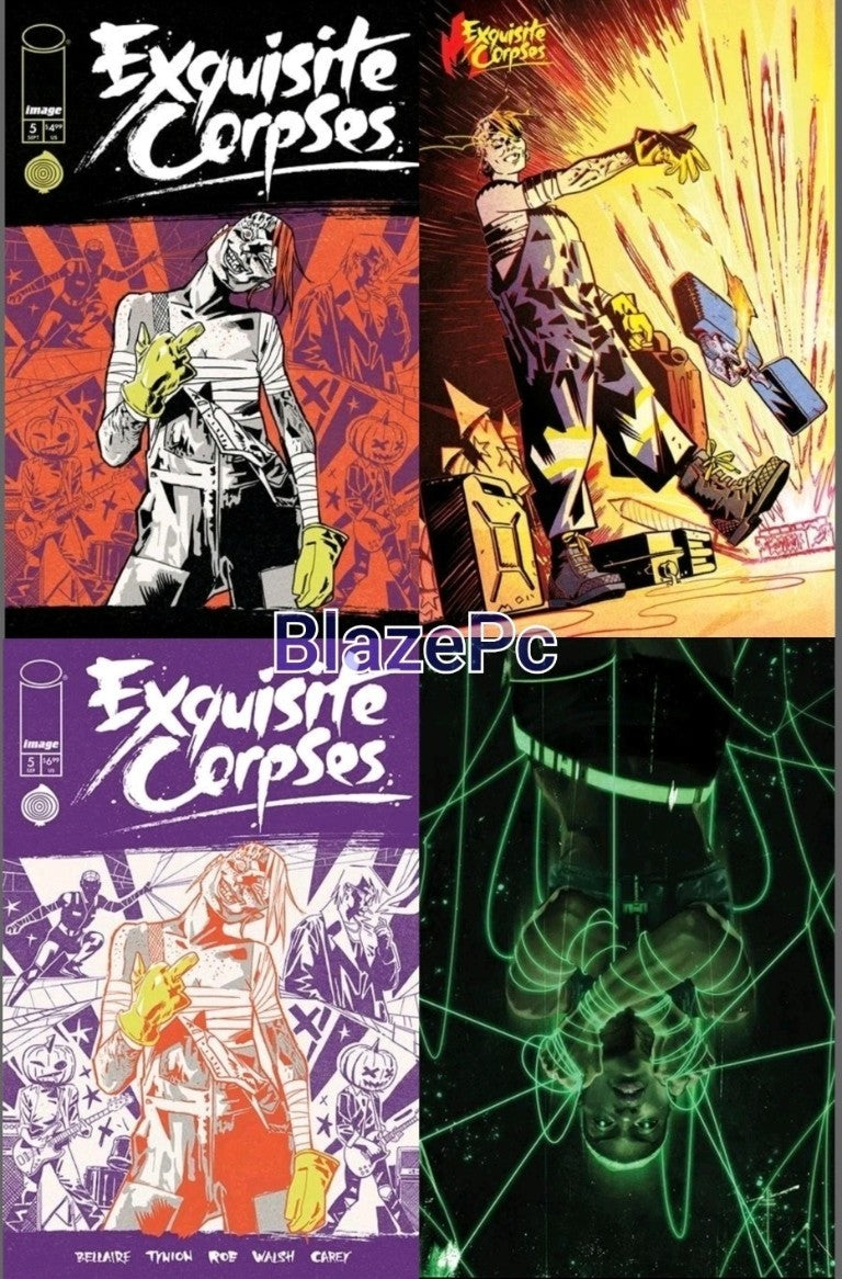 Exquisite Corpses #5 Cover A B C D Variant Set 1:25 50 Option Image Presale 9/17
