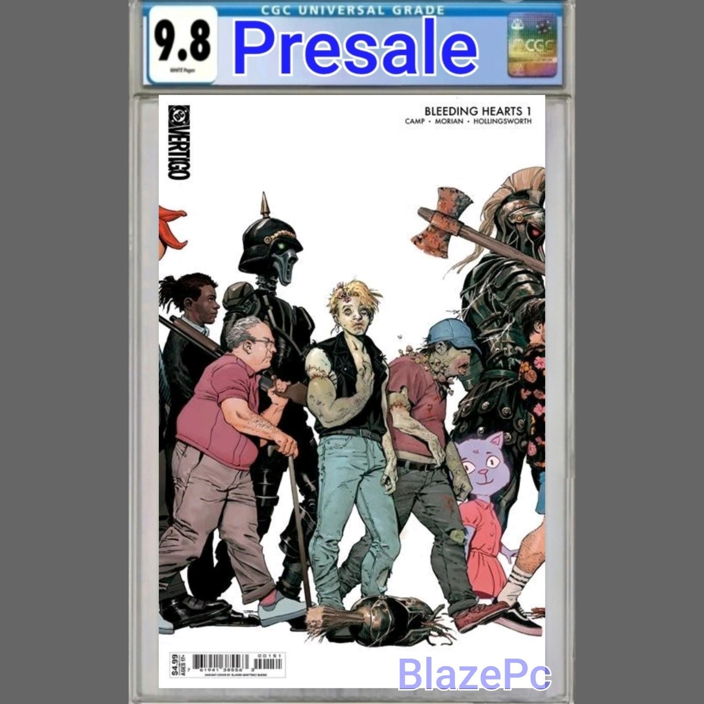 Bleeding Hearts #1 CGC 9.8 Alvaro Bueno Cover E Variant DC Vertigo 2026 PRESALE
