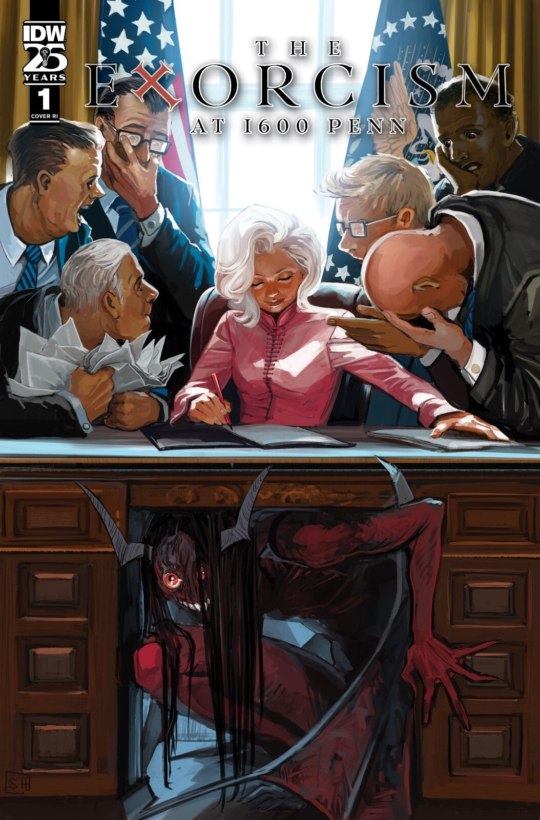 The Exorcism at 1600 Penn #1 A B C Foil Variant Set or 1:10 Options IDW 2024 NM