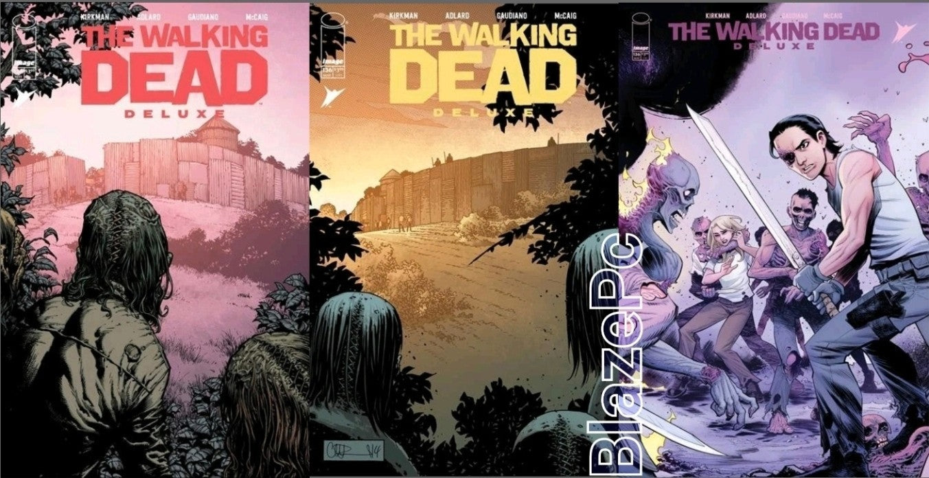 Walking Dead Deluxe #136 Cover A B C Variant Set Options 2026 Presale 5/6
