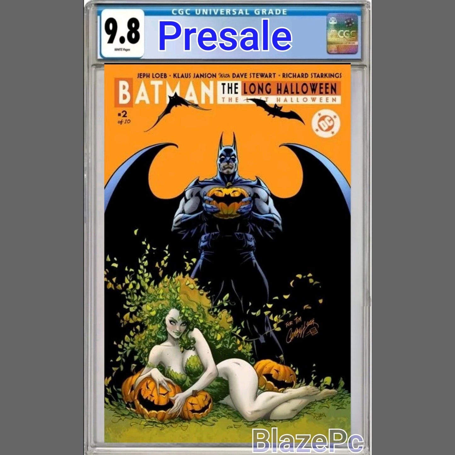 Batman Long Halloween Last Halloween #2 CGC 9.8 J Scott Campbell Variant PRESALE