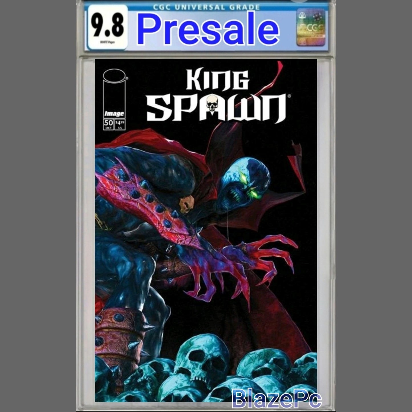 King Spawn #50 CGC 9.8 1:50 Mark Spears Cover E Variant Image 2025 PRESALE