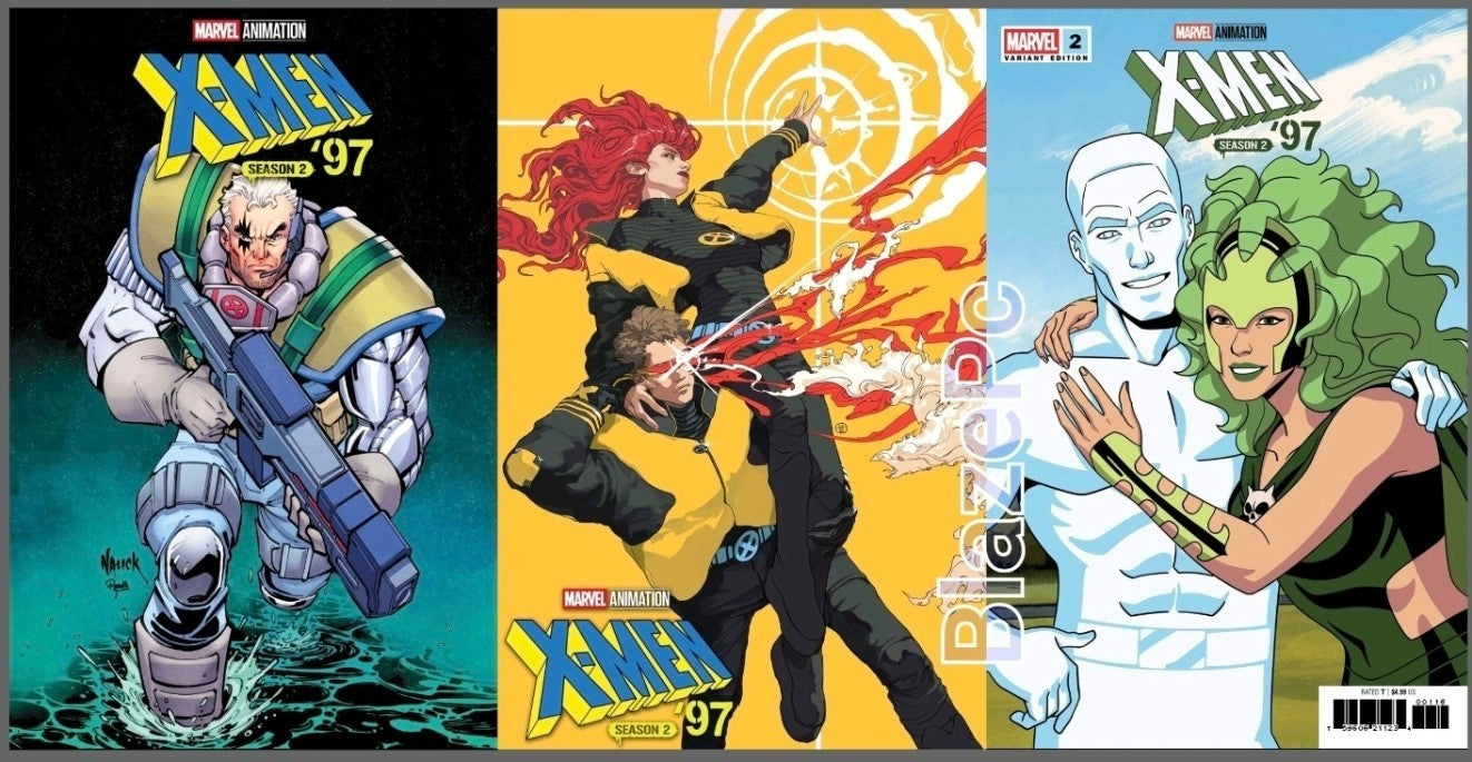 X-Men 97 Season Two #2 Cover A B C Variant Set Options Marvel Presale 7/8