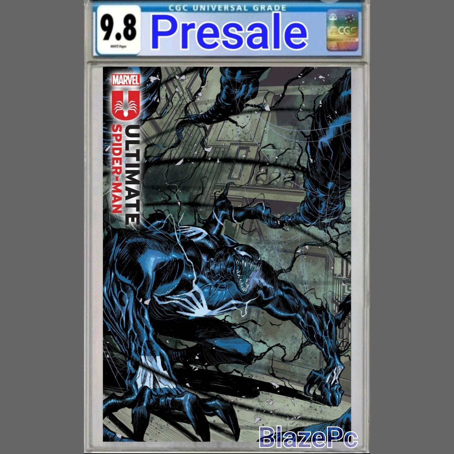 Ultimate Spider-Man #19 CGC 9.8 2nd Print Checchetto Venom Variant 2025 PRESALE