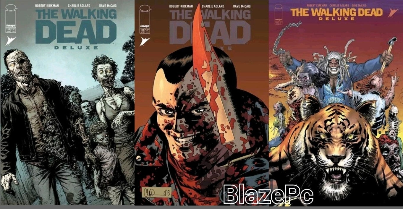 Walking Dead Deluxe #111 Cover A B C Variant Set Option Image 2025 NM