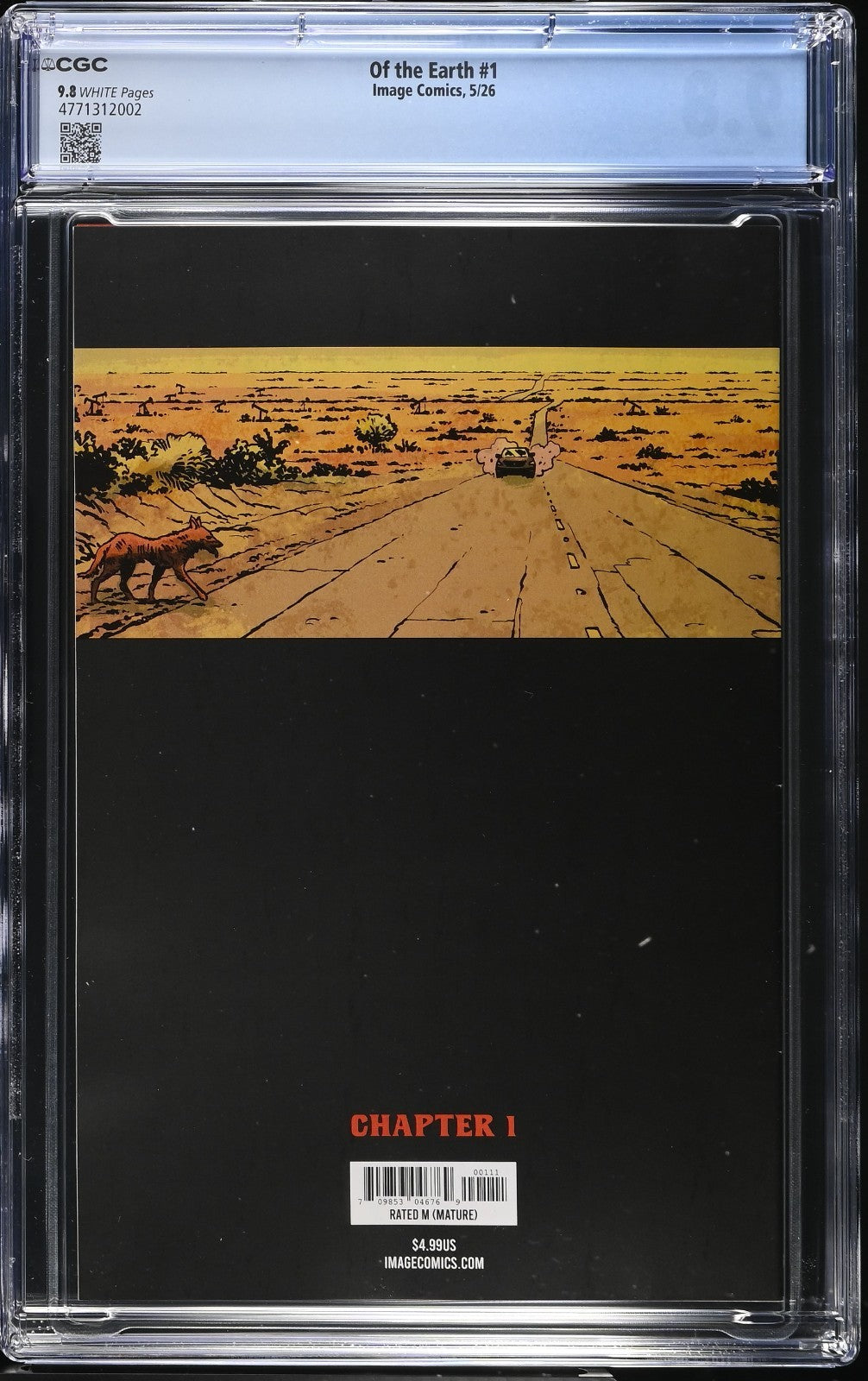 Of The Earth #1 CGC 9.8 Cover A Adlard Condon 1st Print Image Comics