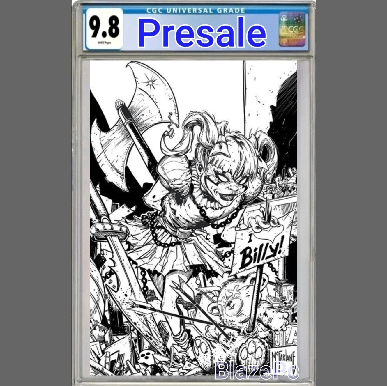 Spawn The Curse of Sherlee Johnson #1 CGC 9.8 McFarlane C VIRGIN Variant PRESALE
