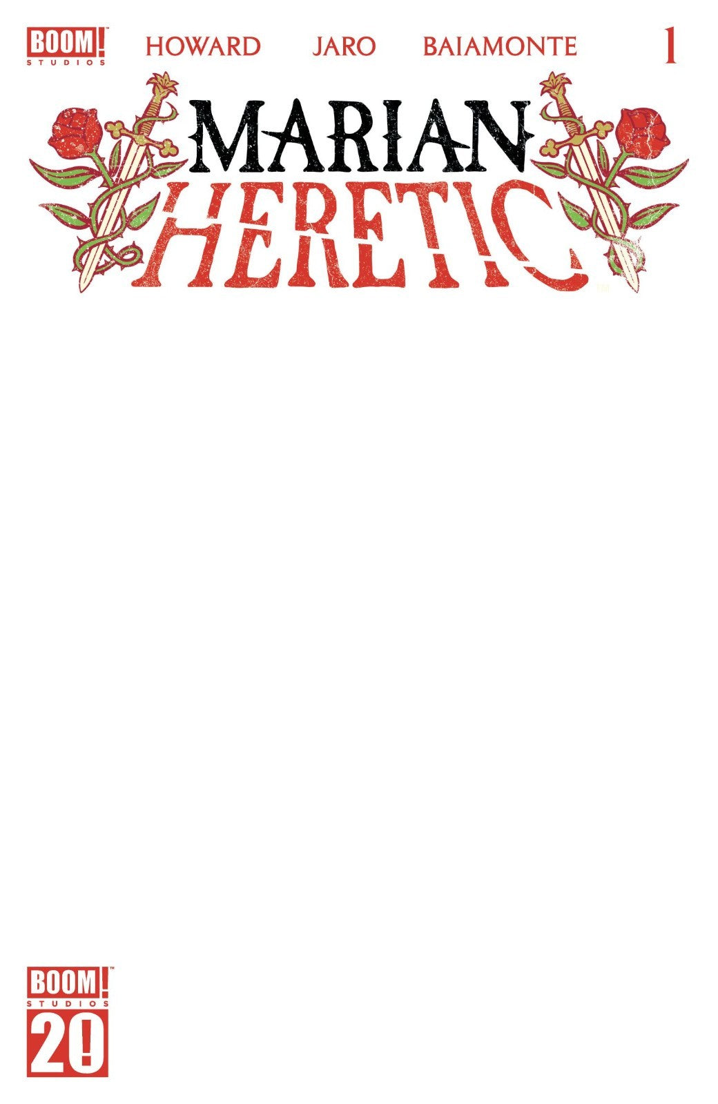 Marian Heretic #1 Cover A B C G H I K Variant Set 1:10 20 25 Option Presale 10/8