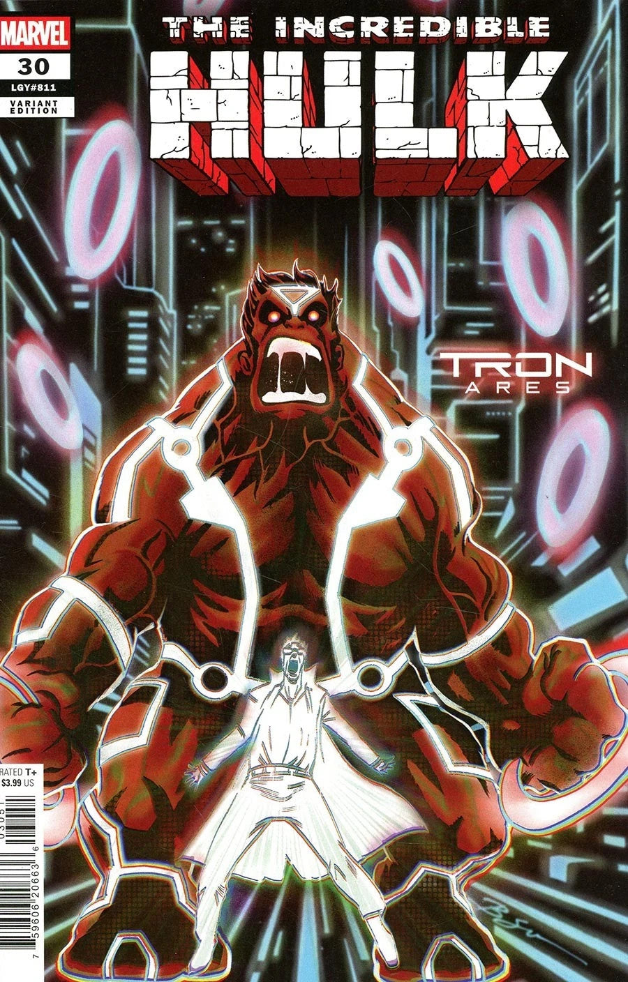 Incredible Hulk #30 Ben Su Tron: Ares Variant Cover Marvel Comics 2025 NM