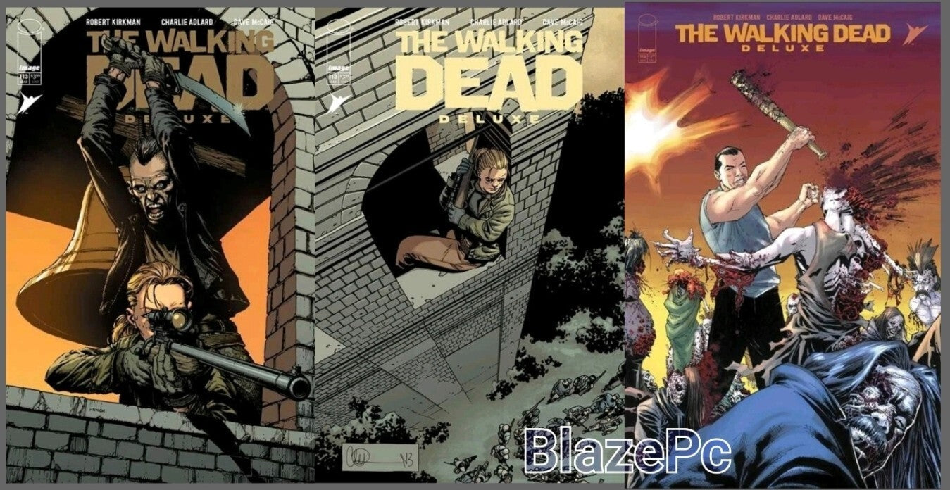 Walking Dead Deluxe #113 Cover A B C Variant Set Option Image 2025 NM