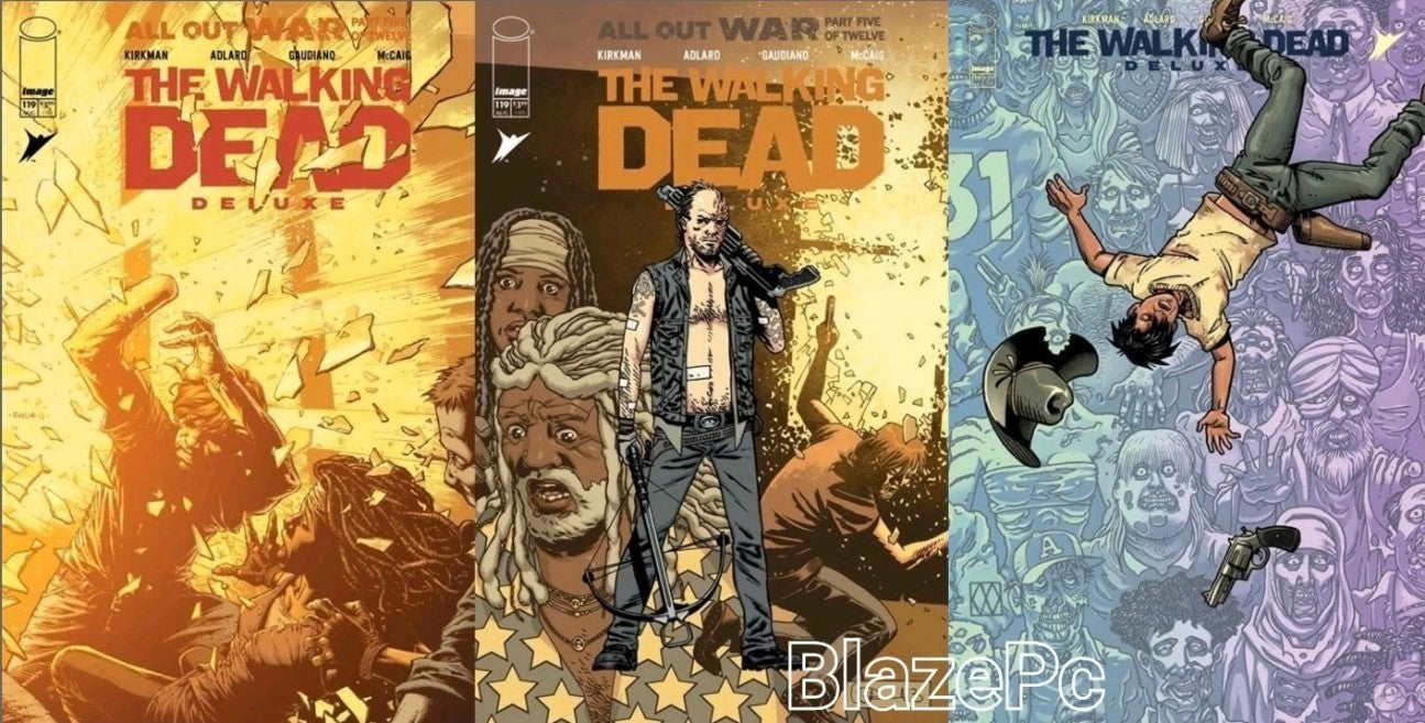Walking Dead Deluxe #119 Cover A B C Variant Set Options Image Comics 2025 NM
