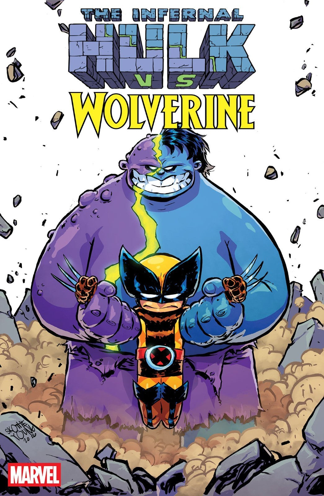 Infernal Hulk Vs Wolverine #1 Cover A B C D E Variant Set Options Presale 9/23