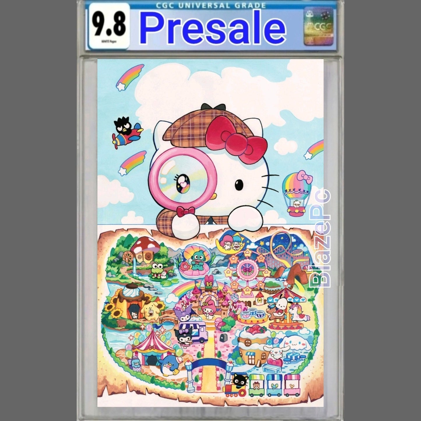 Hello Kitty and Friends Hello World #1 CGC 9.8 1:100 Gonzales Virgin Var PRESALE