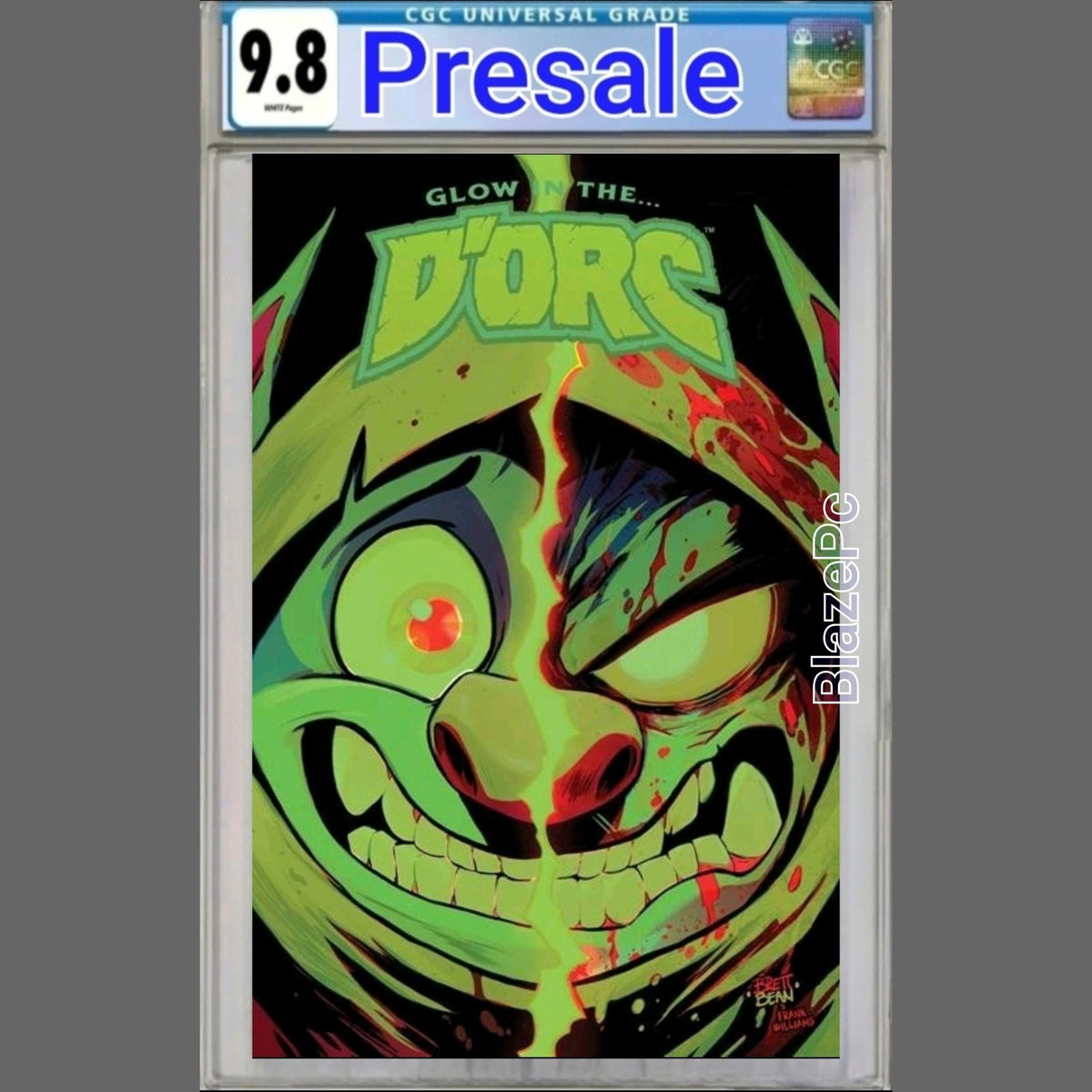 Dorc #1 CGC 9.8 8th Print Glow In The Dark Variant GITD Image Comics Presale