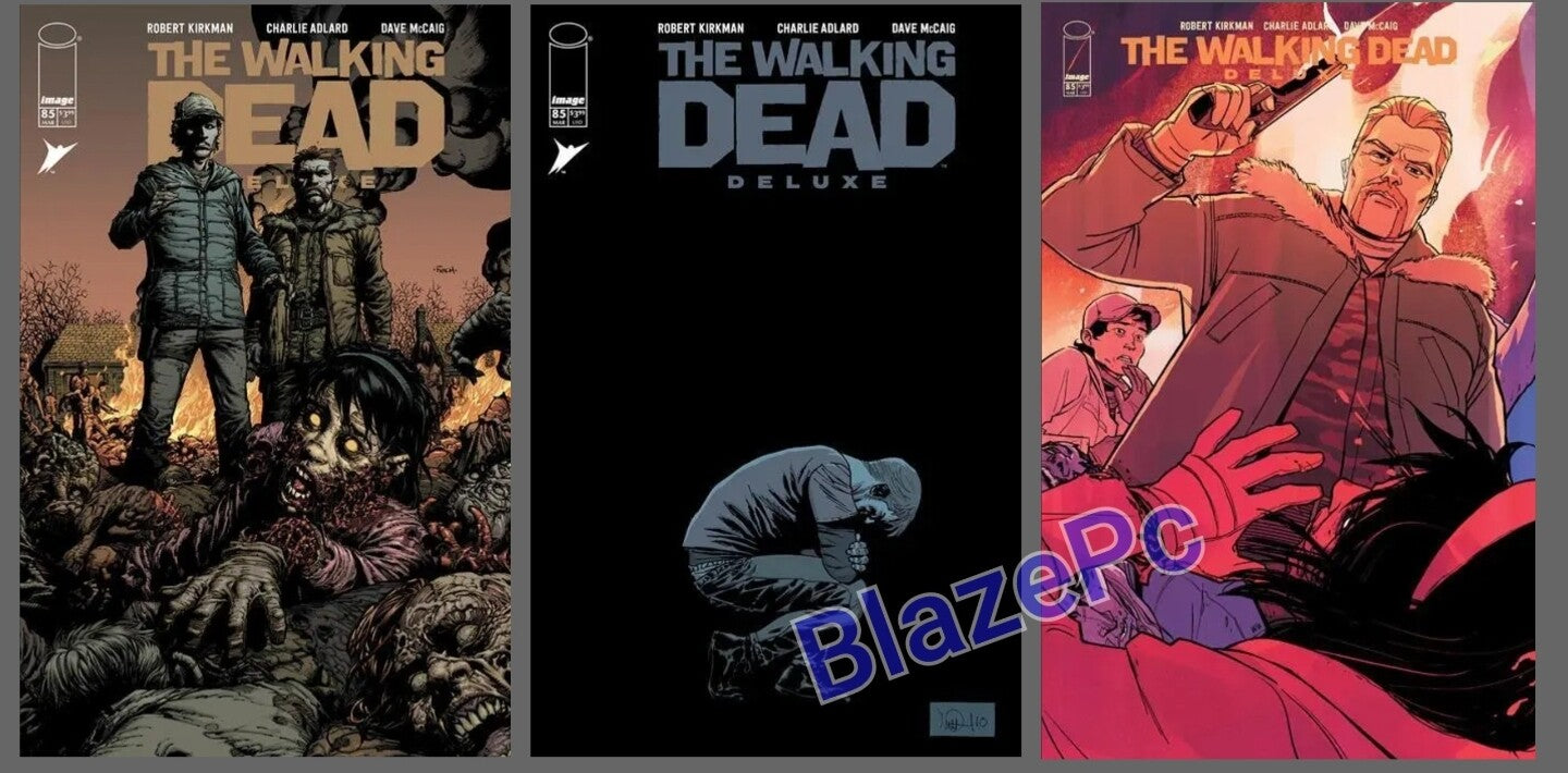 Walking Dead Deluxe #85 Cover A B C Variant Set Option Image Comics 2024 NM