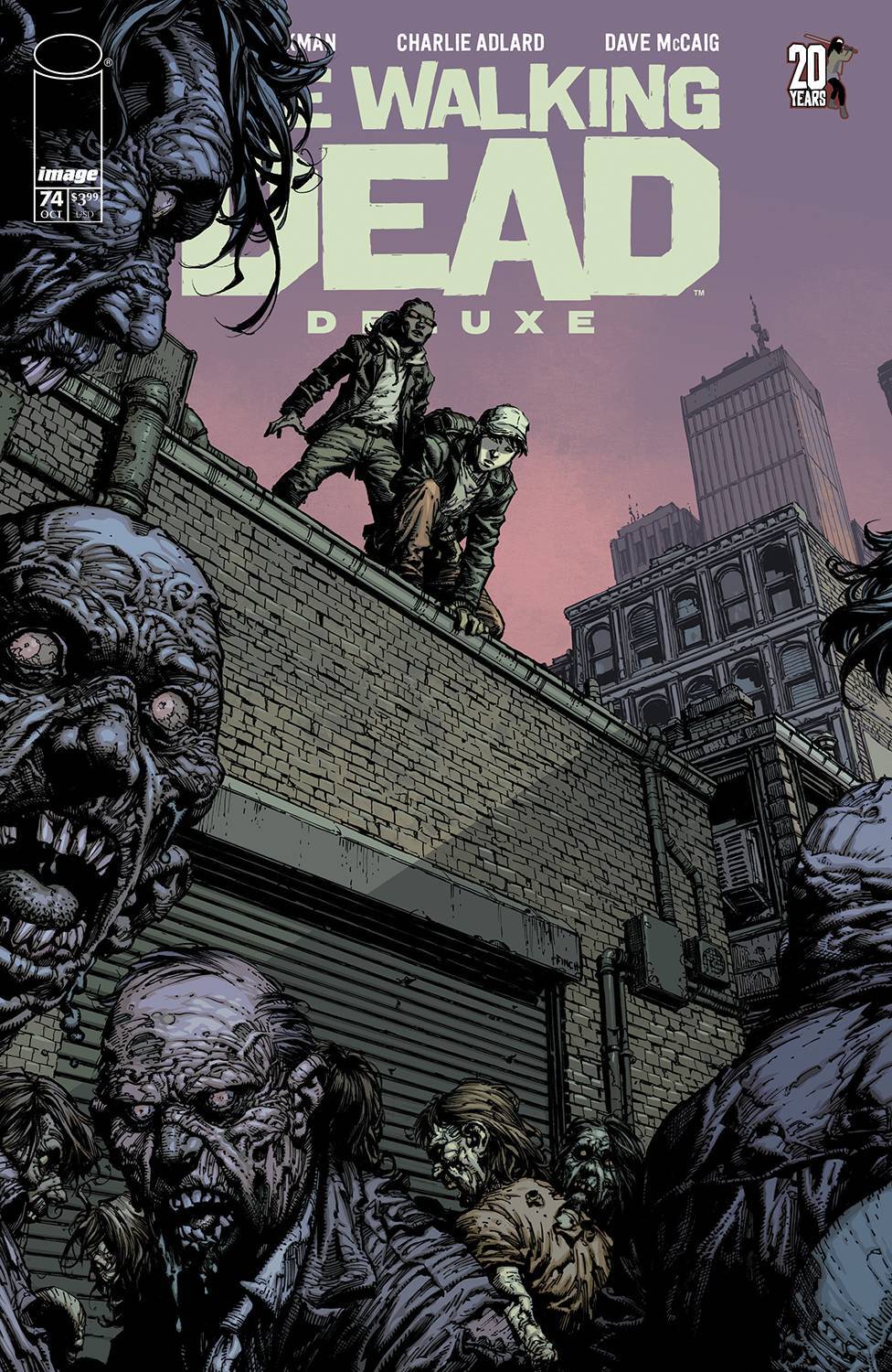 Walking Dead Deluxe #74 Cover A B C Variant Set Options Image 2023 NM