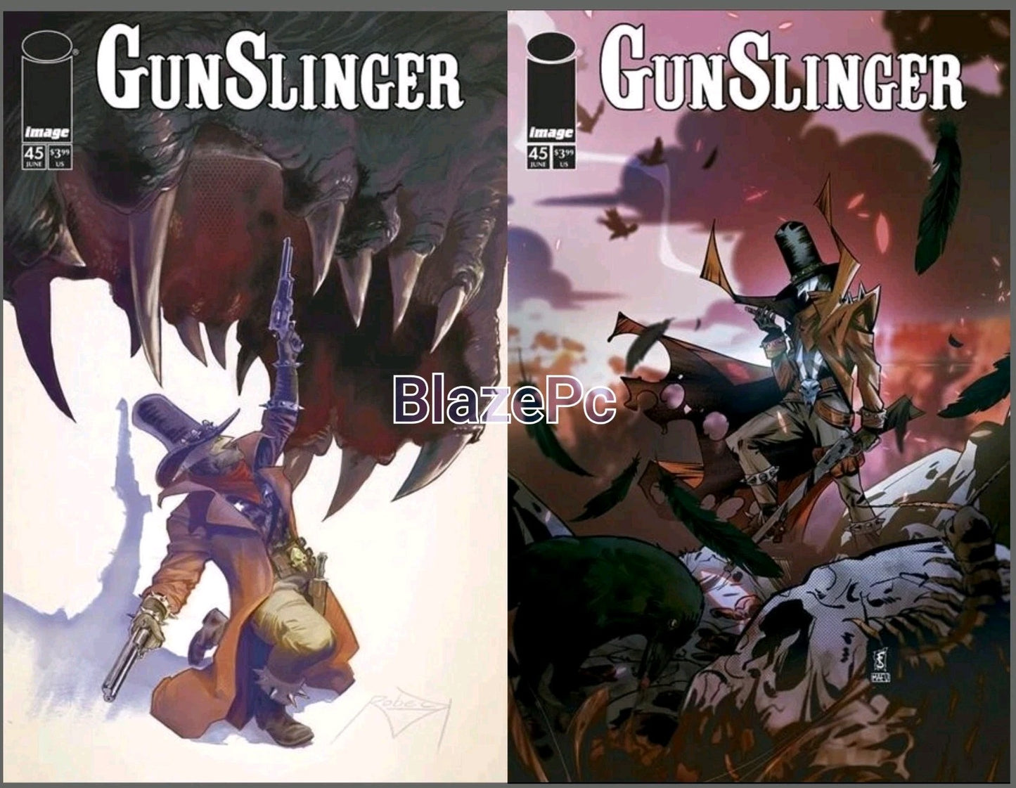 Gunslinger Spawn #45 Cover A B Variant Set Options Image Comics 2025 NM