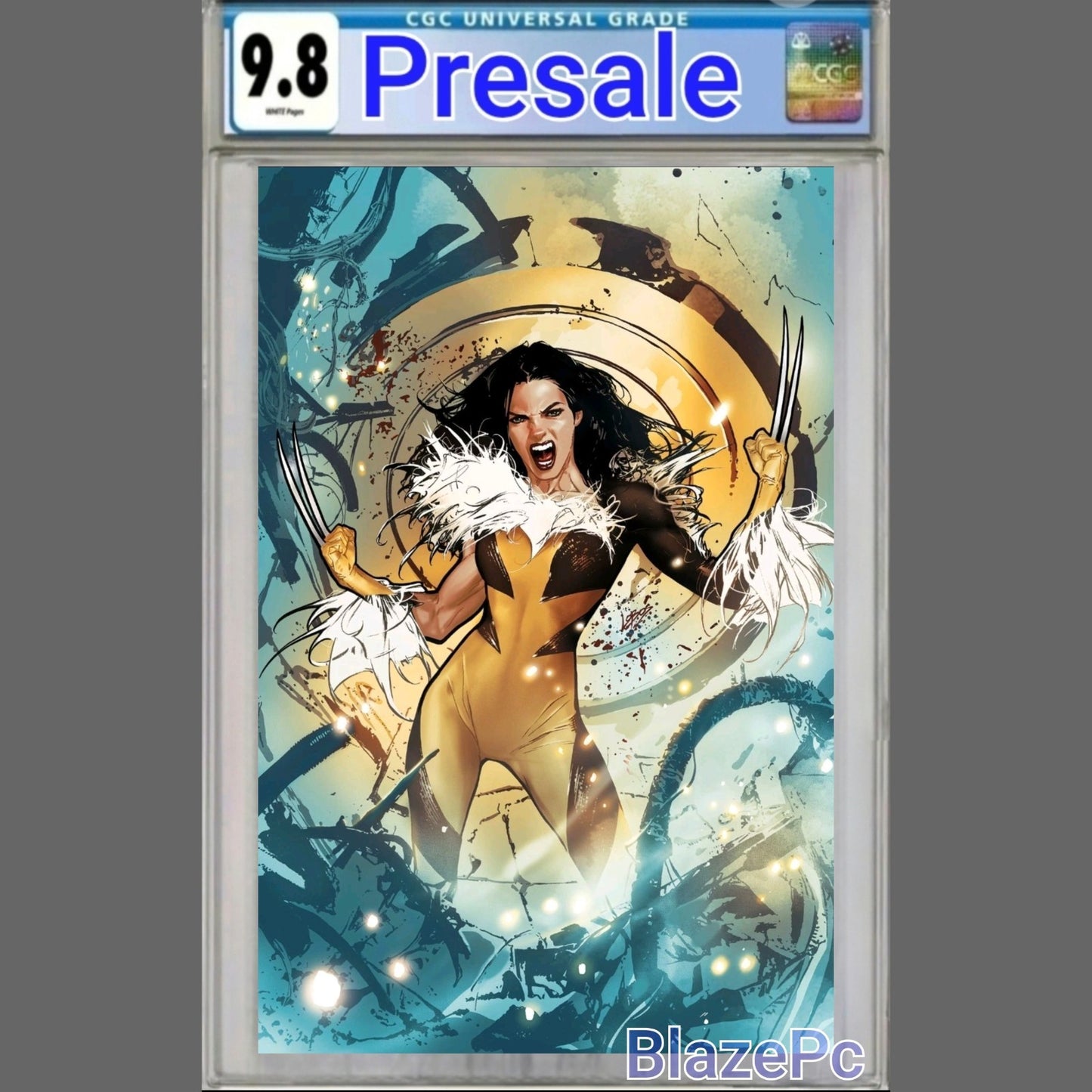 Laura Kinney Sabretooth #1 CGC 9.8 1:50 Pablo Villalobos VIRGIN Variant PRESALE