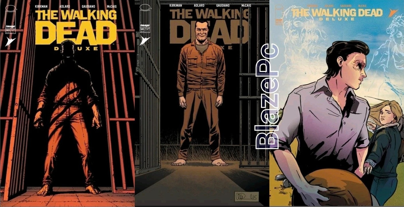 Walking Dead Deluxe #141 Cover A B C Variant Set Options 2026 Presale 7/15