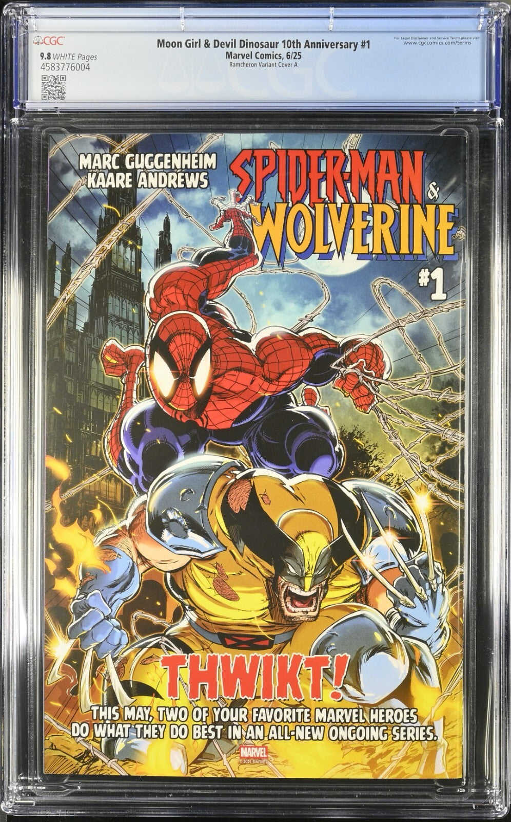 Moon Girl & Devil Dinosaur 10th An. Special #1 CGC 9.8 Ramcheron Variant 2025