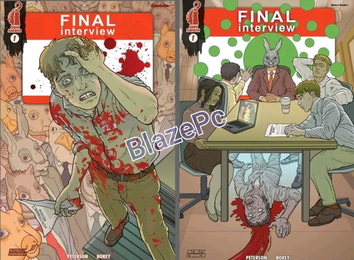 Final Interview #1 Cover A B Variant Set Options Scout Comics 2024 NM