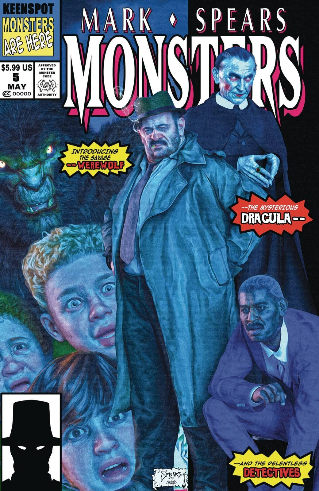 Mark Spears Monsters #5 Cover D New Mutants 98 Homage Variant with Card 2025 NM