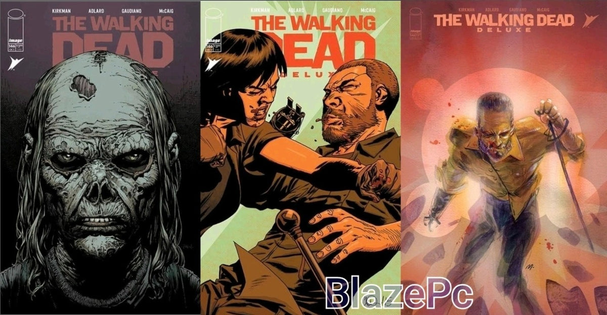 Walking Dead Deluxe #146 Cover A B C Variant Set Options 2026 Presale 10/7
