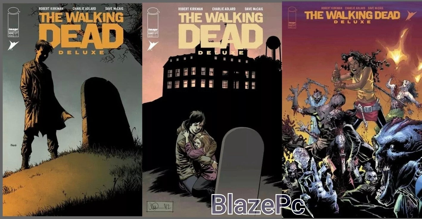 Walking Dead Deluxe #109 Cover A B C Variant Set Option Image 2025 NM
