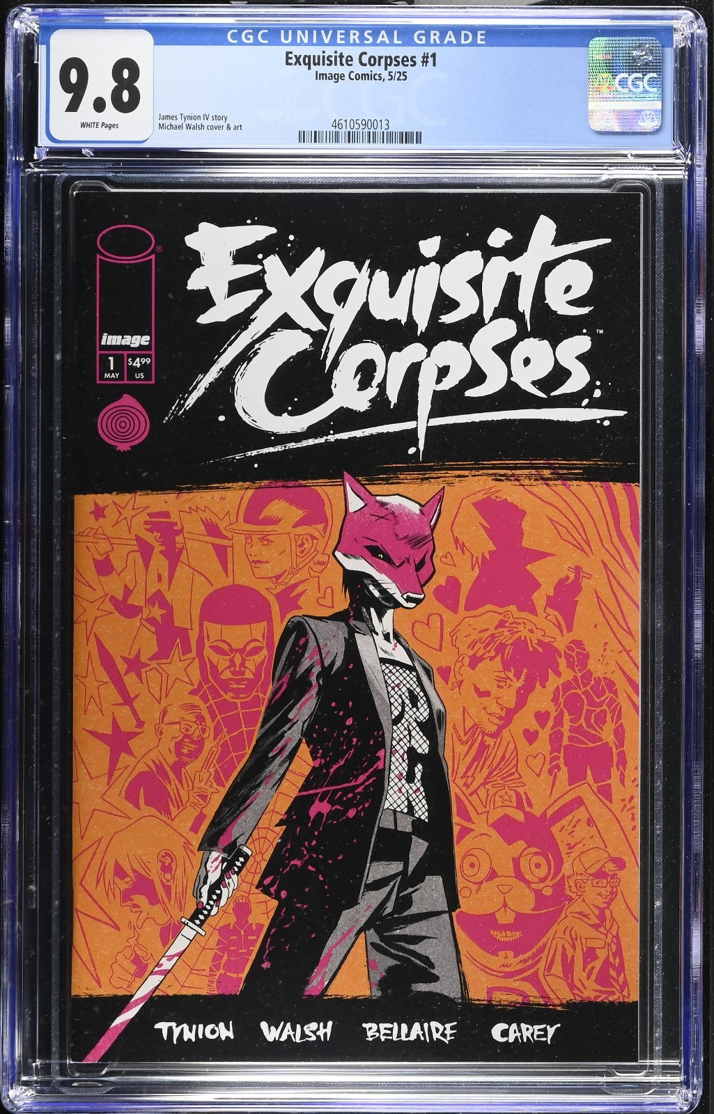 Exquisite Corpses #1 CGC 9.8 Cover A Walsh 1st Print Tynion Image Comics 2025