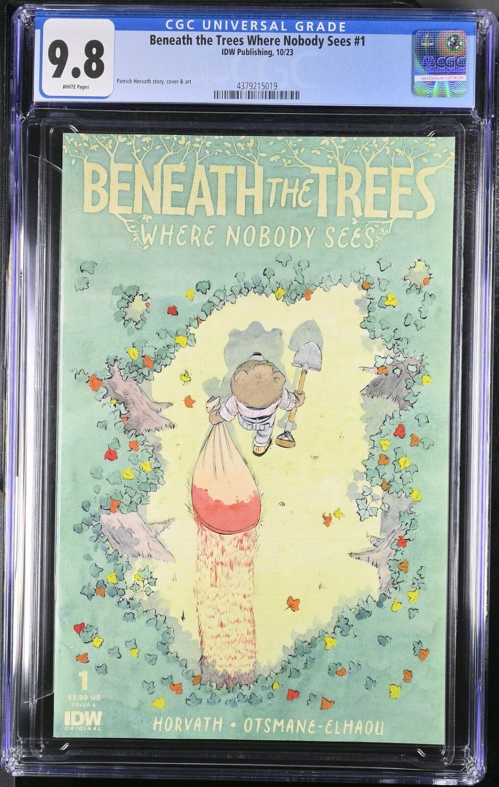 Beneath The Trees Where Nobody Sees #1 CGC 9.8 Cover A 1st Print Variant IDW