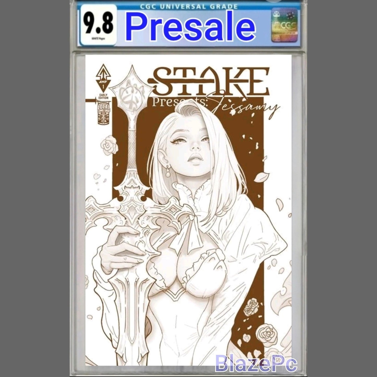 Stake Presents Jessamy #1 CGC 9.8 KissKiss LCSD Early Variant 2025 PRESALE