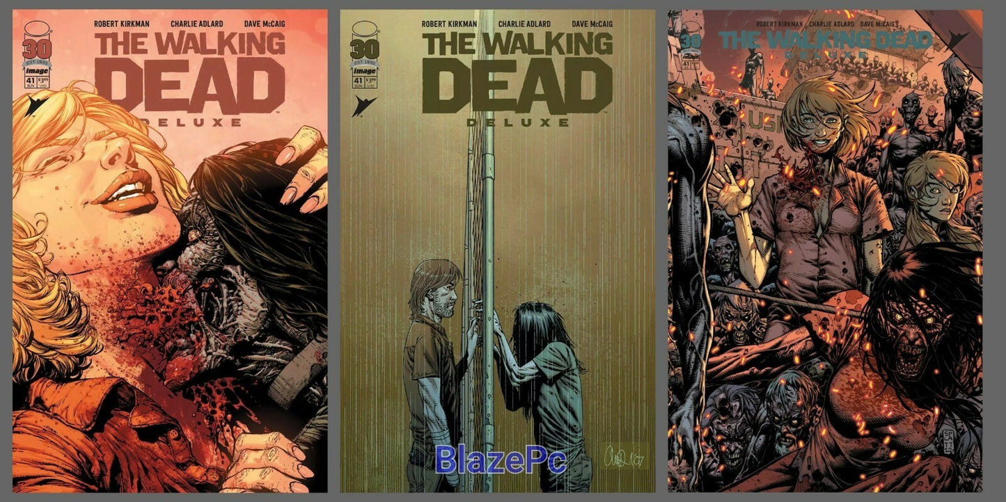 Walking Dead Deluxe #41 Cover A B C Variant Set Options Image 2022 NM