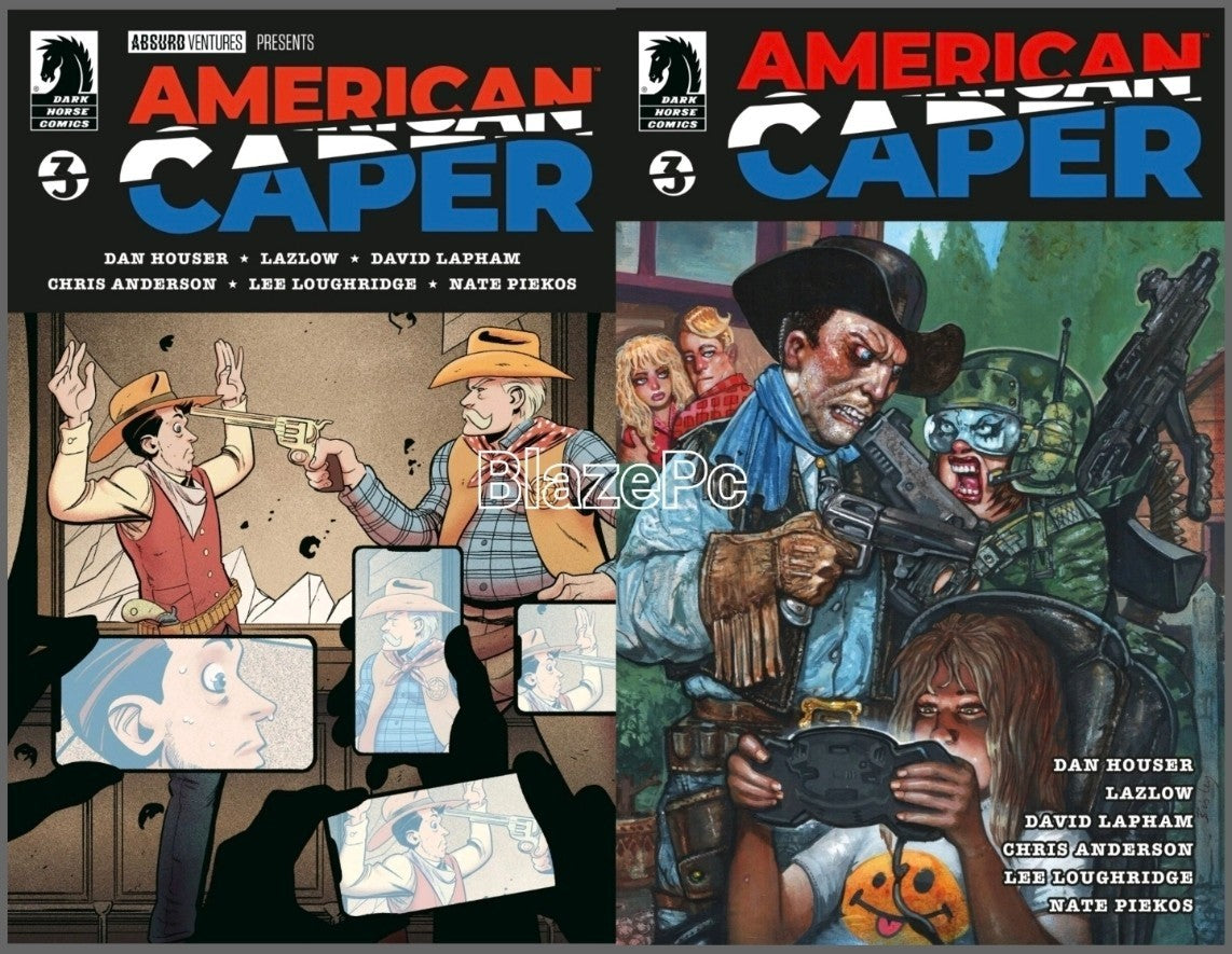 American Caper #3 Cover A B Variant Set Options Dark Horse Comics Presale 1/21