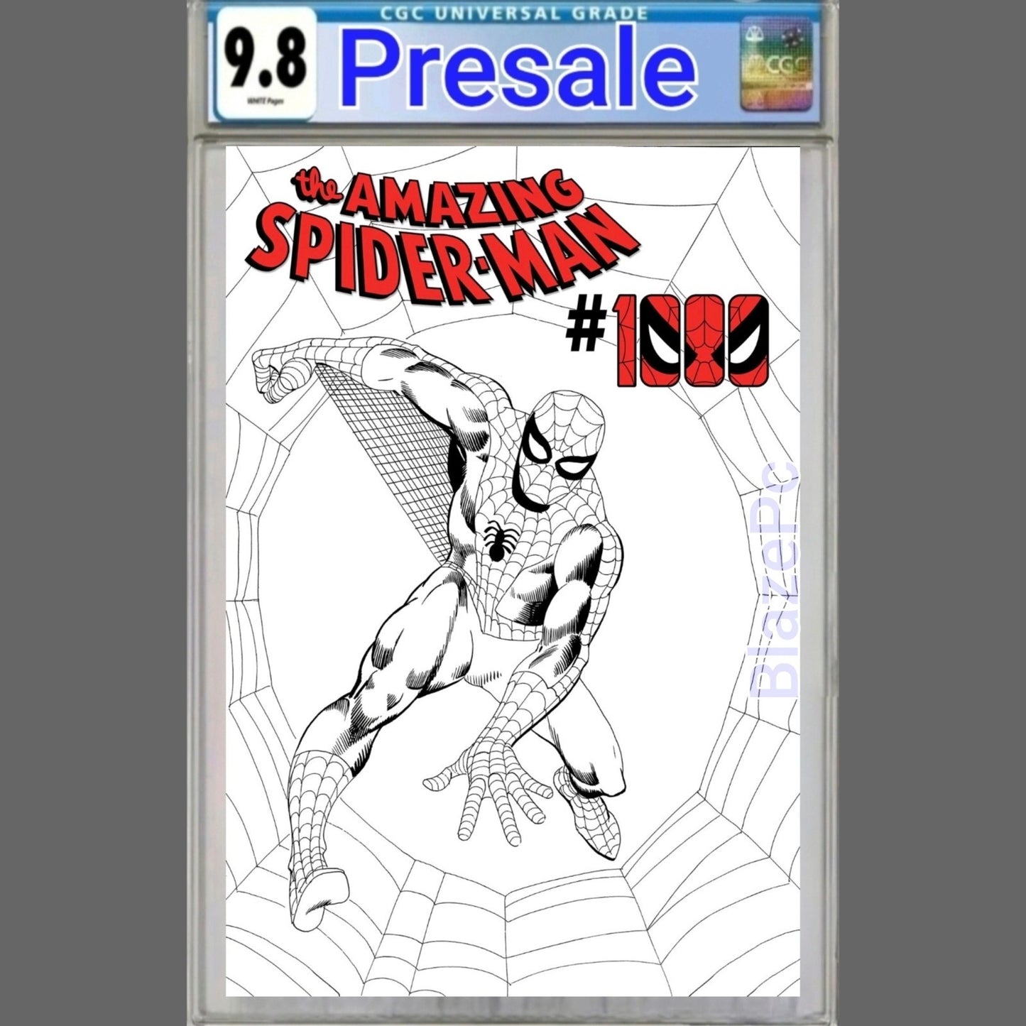 Amazing Spider-Man #1000 CGC 9.8 1:50 Steve Ditko B&W Variant 2026 PRESALE