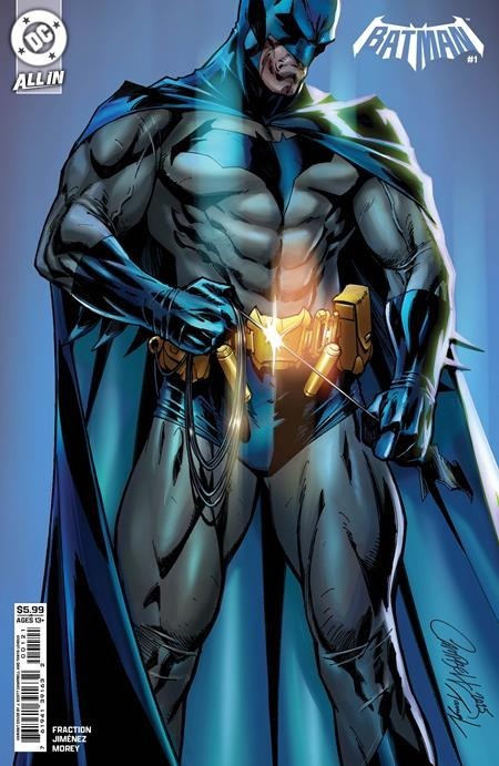 Batman #1 Cover D J Scott Campbell Variant Matt Fraction DC Comics 2025 NM