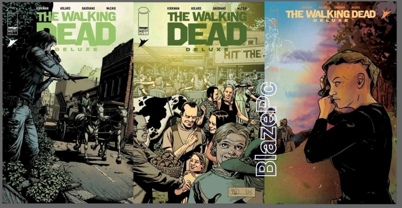 Walking Dead Deluxe #142 Cover A B C Variant Set Options 2026 Presale 8/5