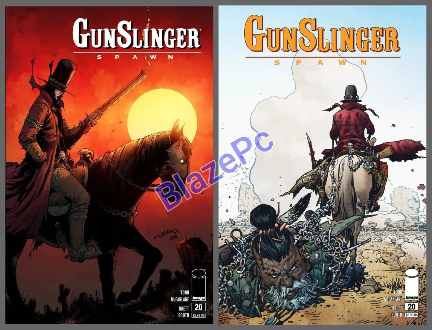Gunslinger Spawn #20 Cover A B Variant Set Options Image Comics 2023 NM