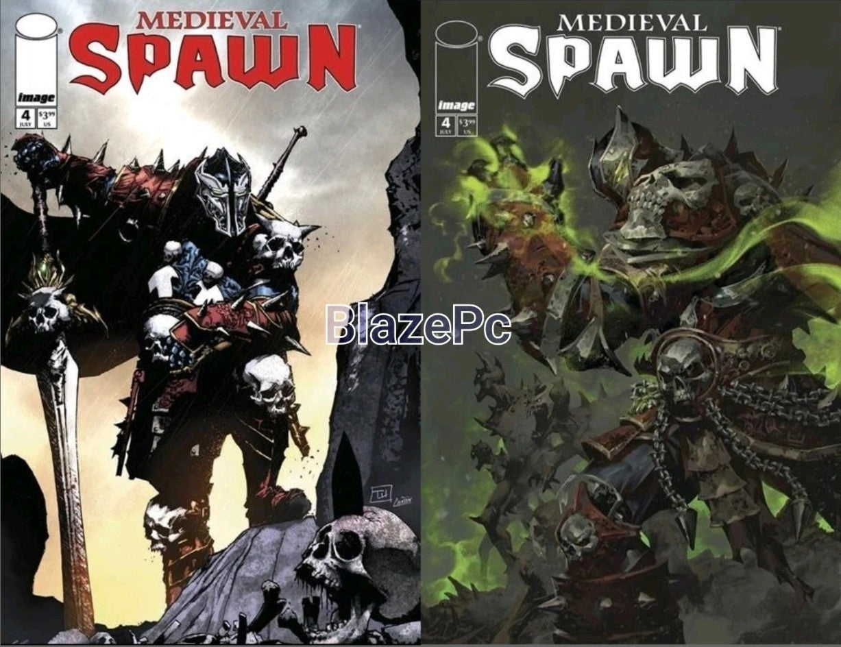 Medieval Spawn #4 Cover A B Variant Set Options Image Comics 2025 NM