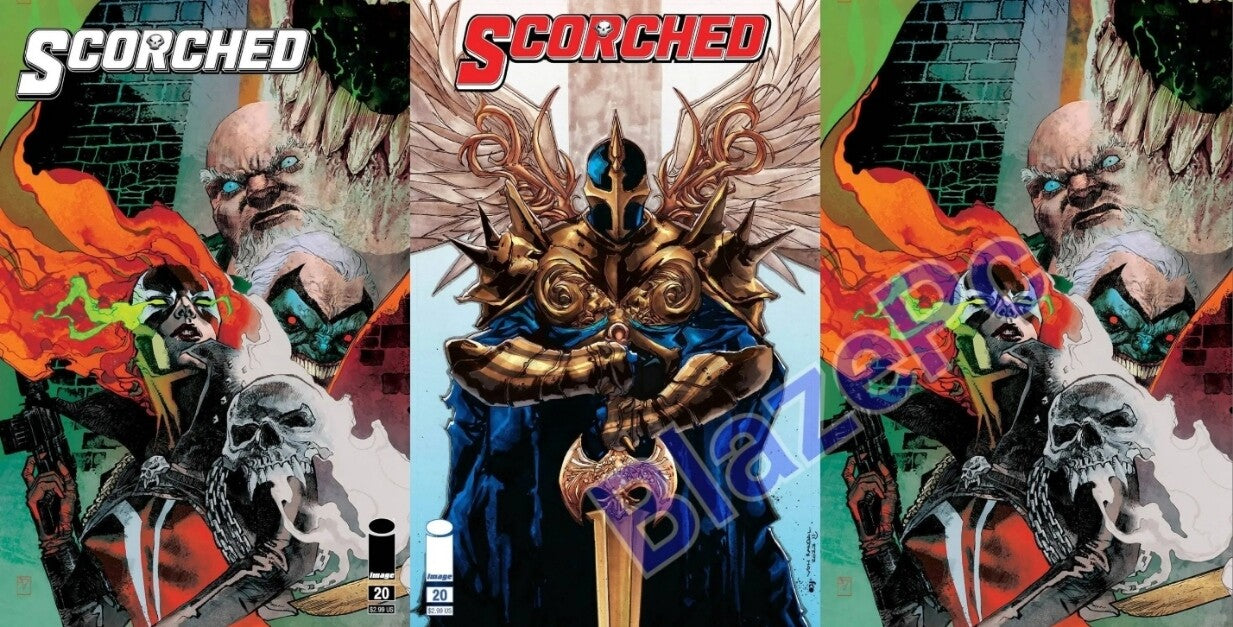 The Scorched #20 Cover A B C Variant Set Options Spawn Image 2023 NM
