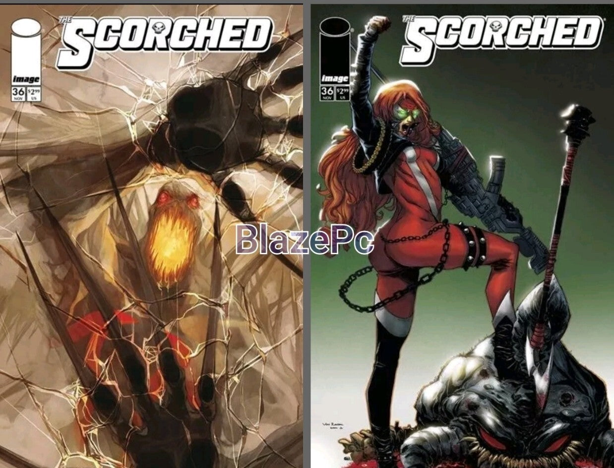 Spawn Scorched #36 Cover A B Variant Set Options Image Comics 2024 NM
