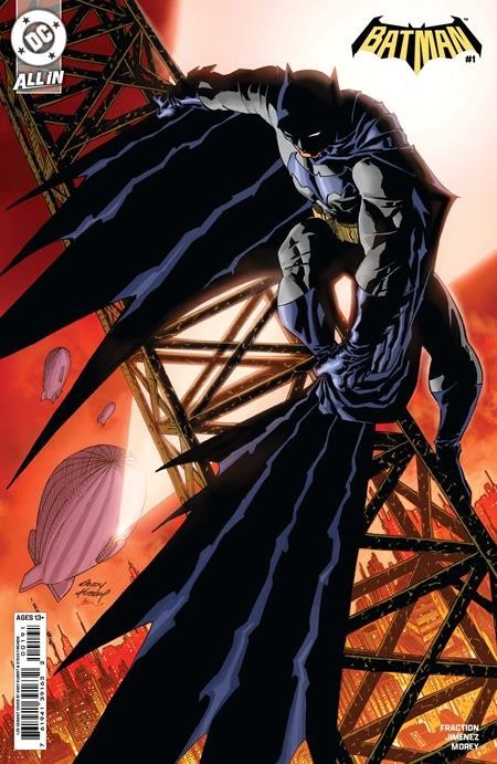 Batman #1 1:25 Andy Kubert Variant Matt Fraction DC Comics 2025 NM