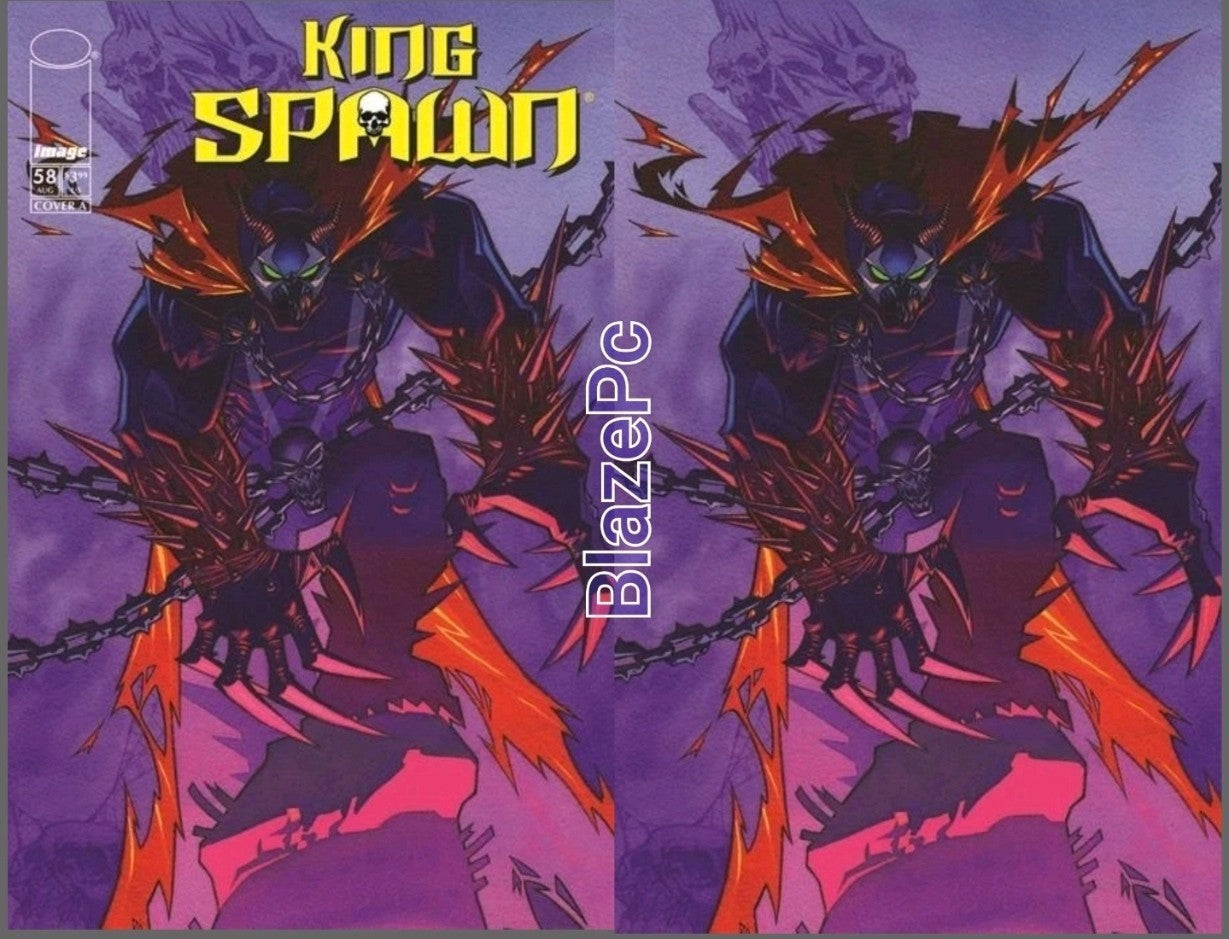 King Spawn #58 Cover A B Variant Set Options Image Comics 2026 Presale 8/26