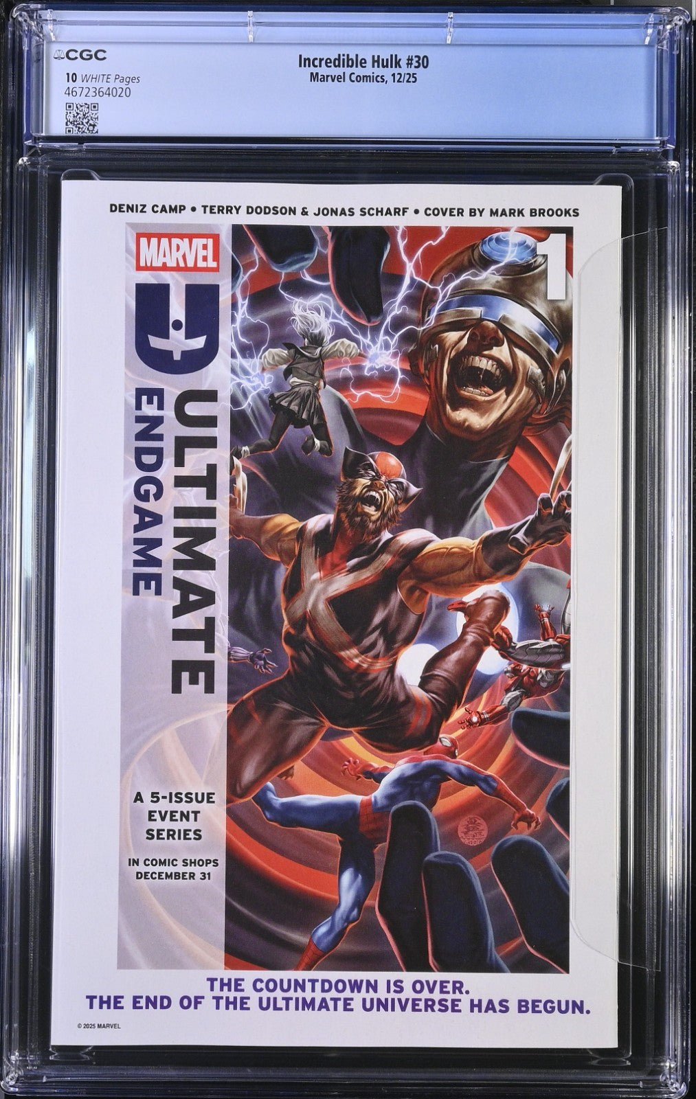 Incredible Hulk #30 CGC 10 Nic Klein Cover A 1st Print Mother 2025 Not 9.8 9.9