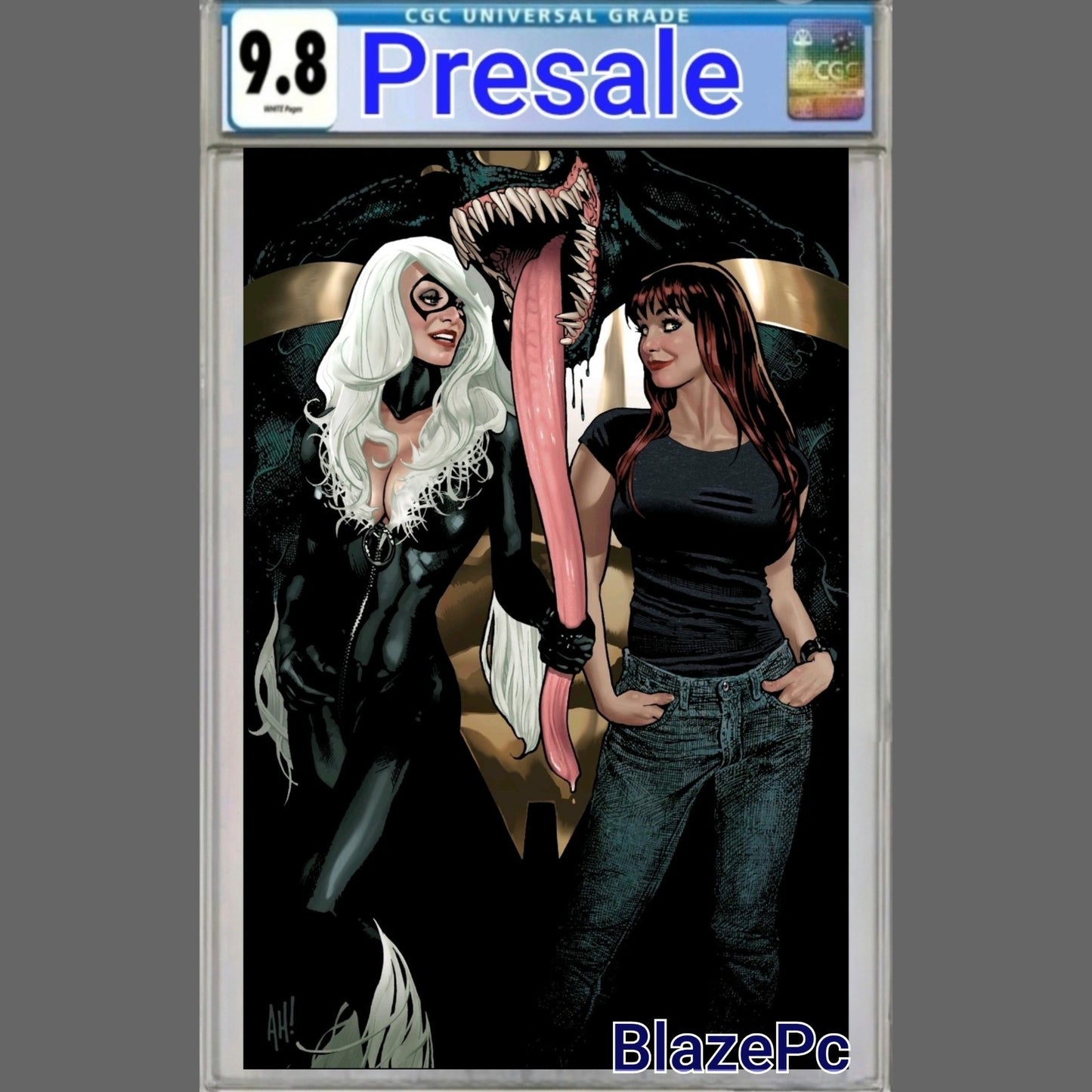 Black Cat #7 CGC 9.8 1:50 Adam Hughes VIRGIN Variant 1st Print 2026 PRESALE