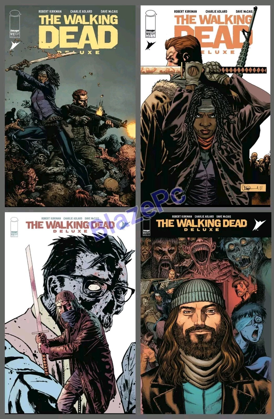 Walking Dead Deluxe #92 Cover A B C D Variant Set Options Image Comics 2024 NM