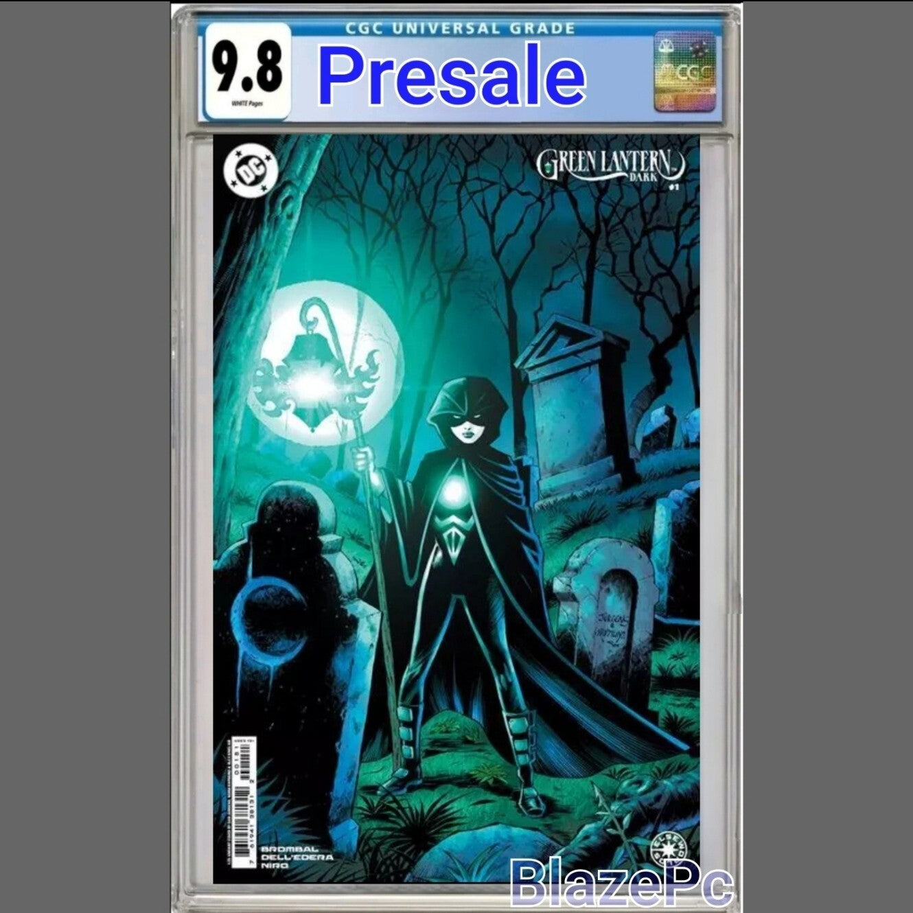 Green Lantern Dark #1 CGC 9.8 1:25 Dan Jurgens Norm Rapmund Variant 2024 PRESALE